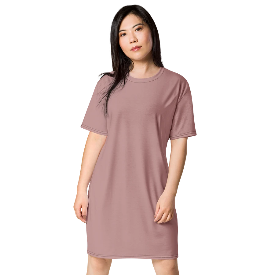 Effortless Chic Pink T-Shirt Dress product image (1)