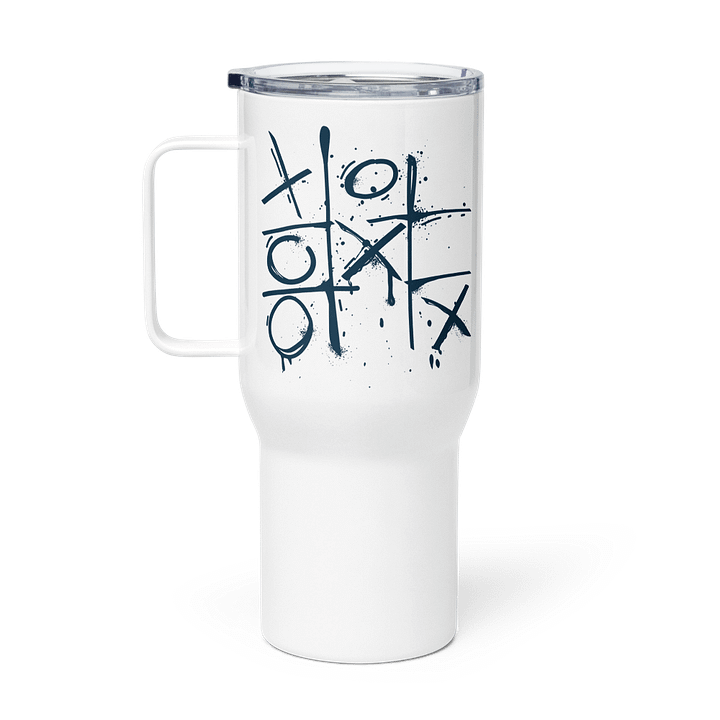 Strategic Tic-Tac-Toe Travel Mug product image (1)