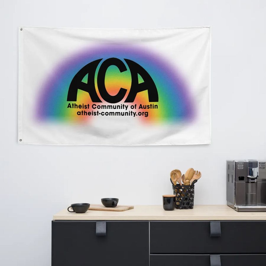 The Atheist Community of Austin Flag product image (6)