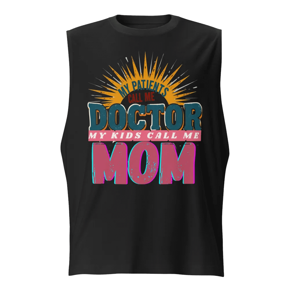 Doctor Mom Sunburst Muscle Tank product image (1)