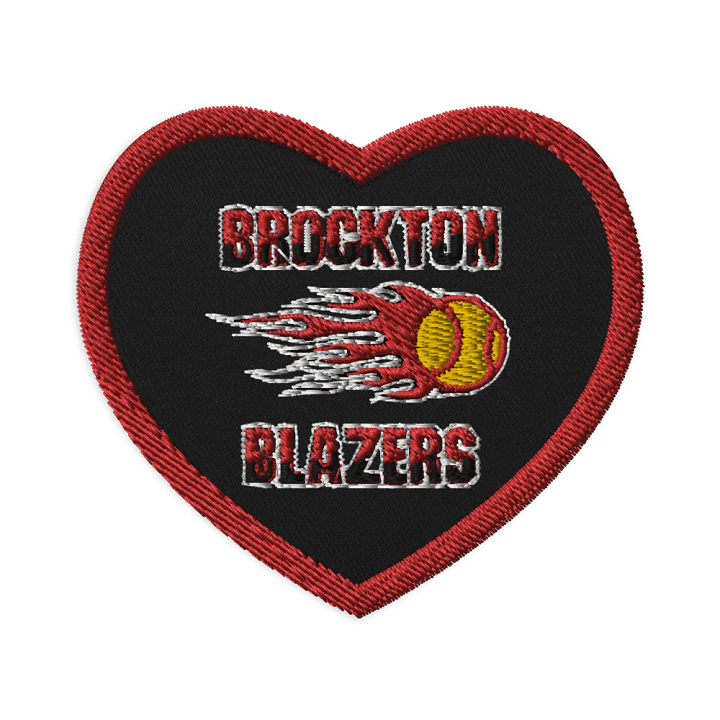 Brockton Blazers Logo Patch - Heart product image (1)