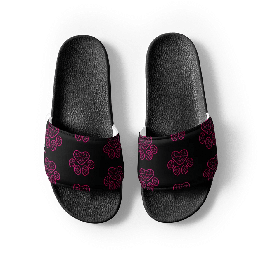 Neon Pawprint Women's Slides product image (5)