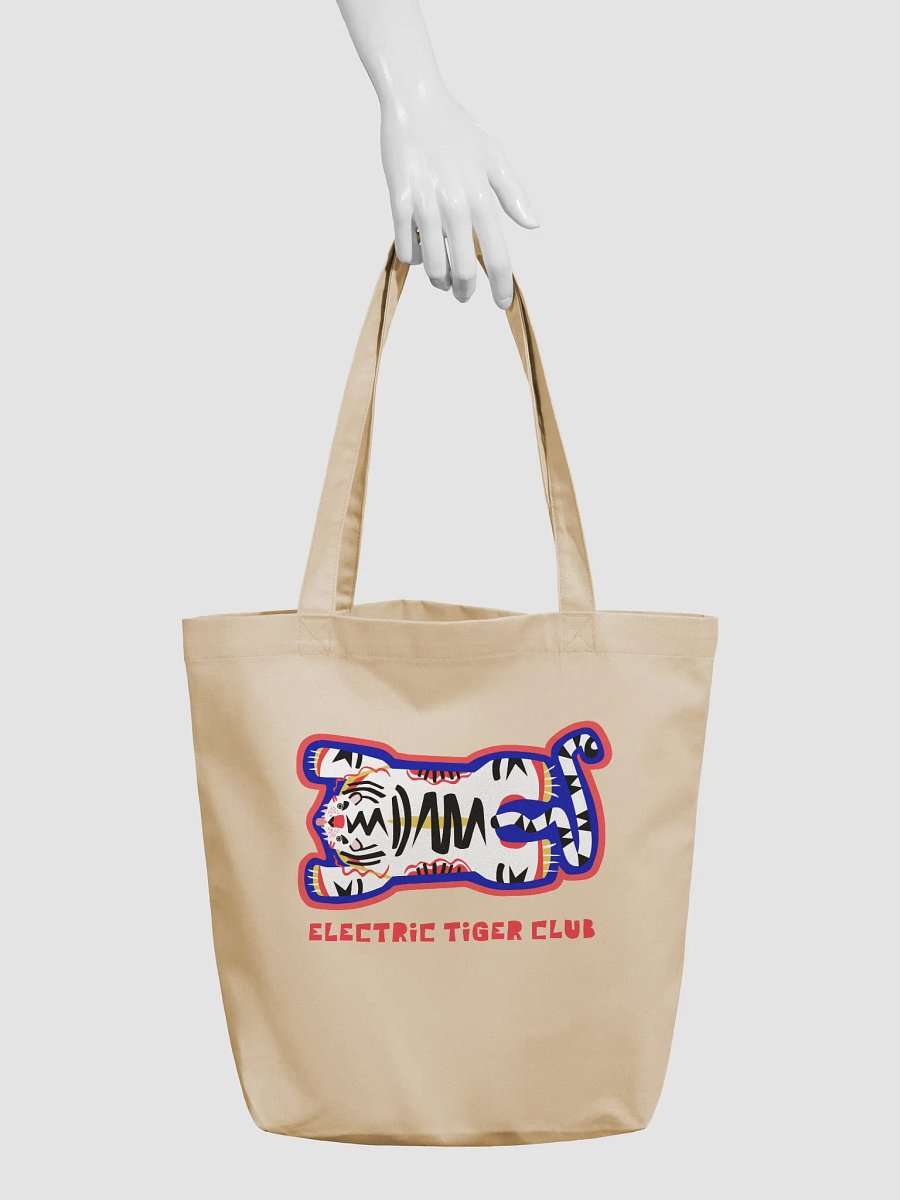 White Electric Tiger - Eco-Tote Bag product image (3)