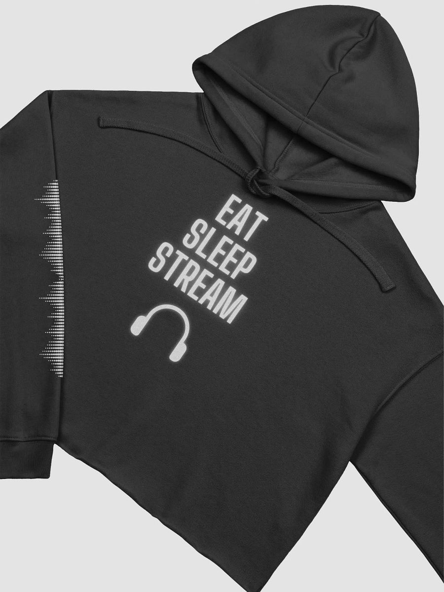 Eat Sleep Stream Vegas Crop Hoodie product image (3)