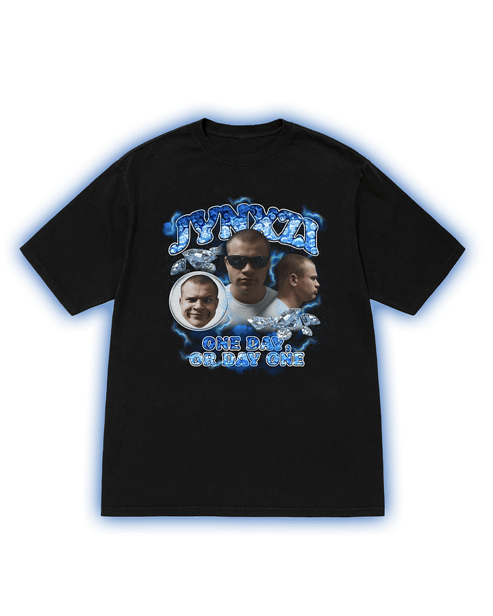 JYNXZI FACE TEE-BLACK product image (1)