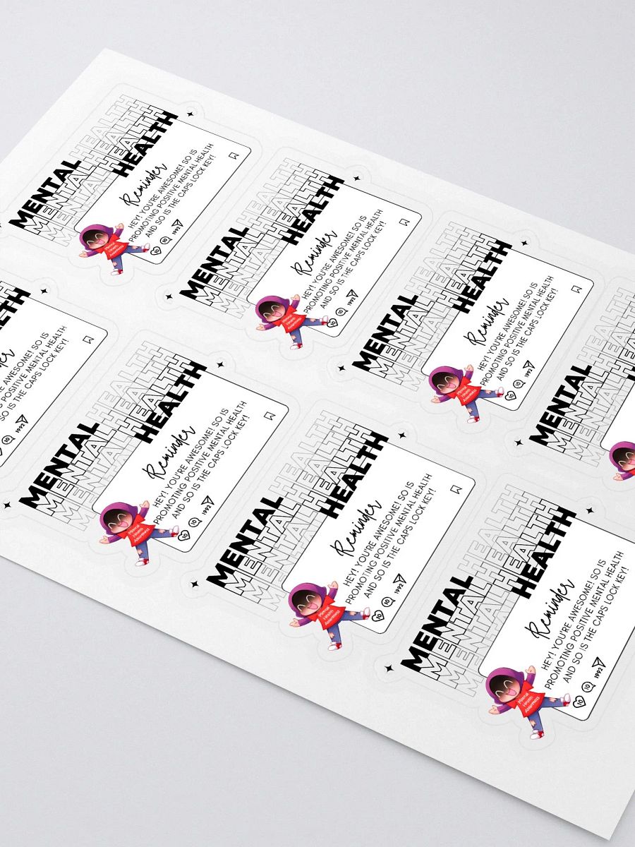 Mental Health Awareness Sticker Sheet product image (2)