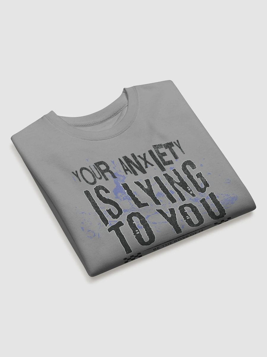 Anxiety Distressed Premium Sweatshirt product image (8)