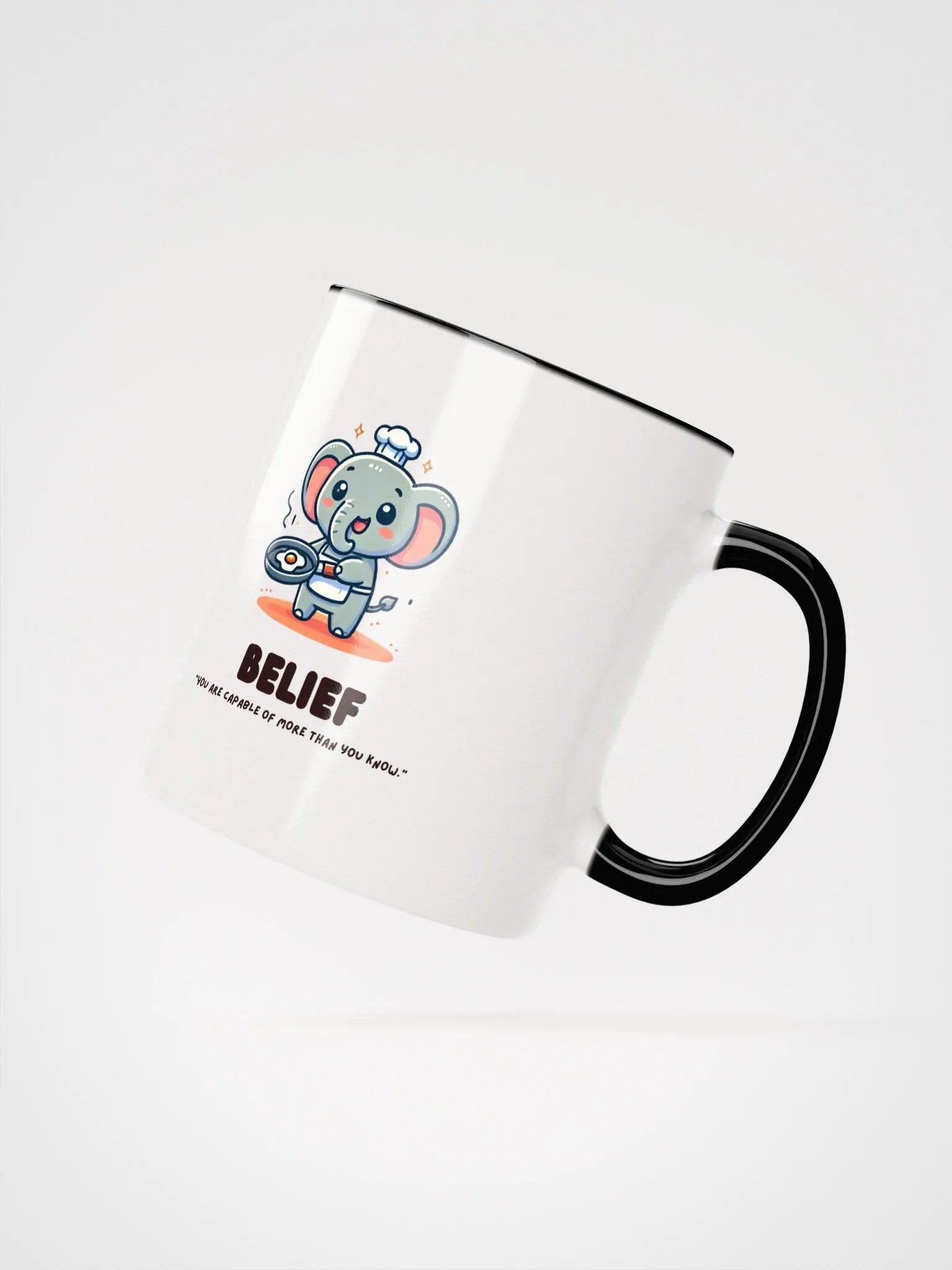 Belief Elephant Chef Mug product image (19)