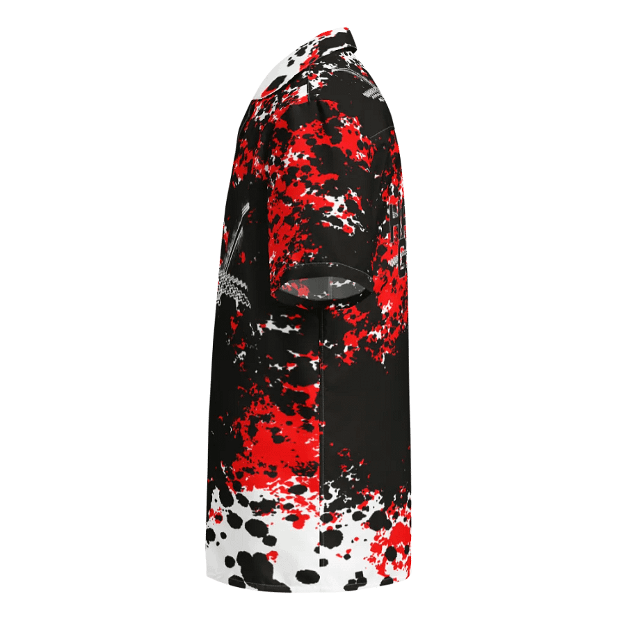 Black HApex Gear Black Logo Hawaiian Shirt product image (9)