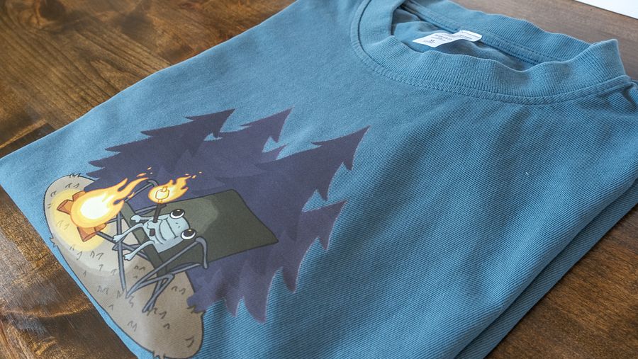Frog Roasting Marshmallow Tee product image (6)