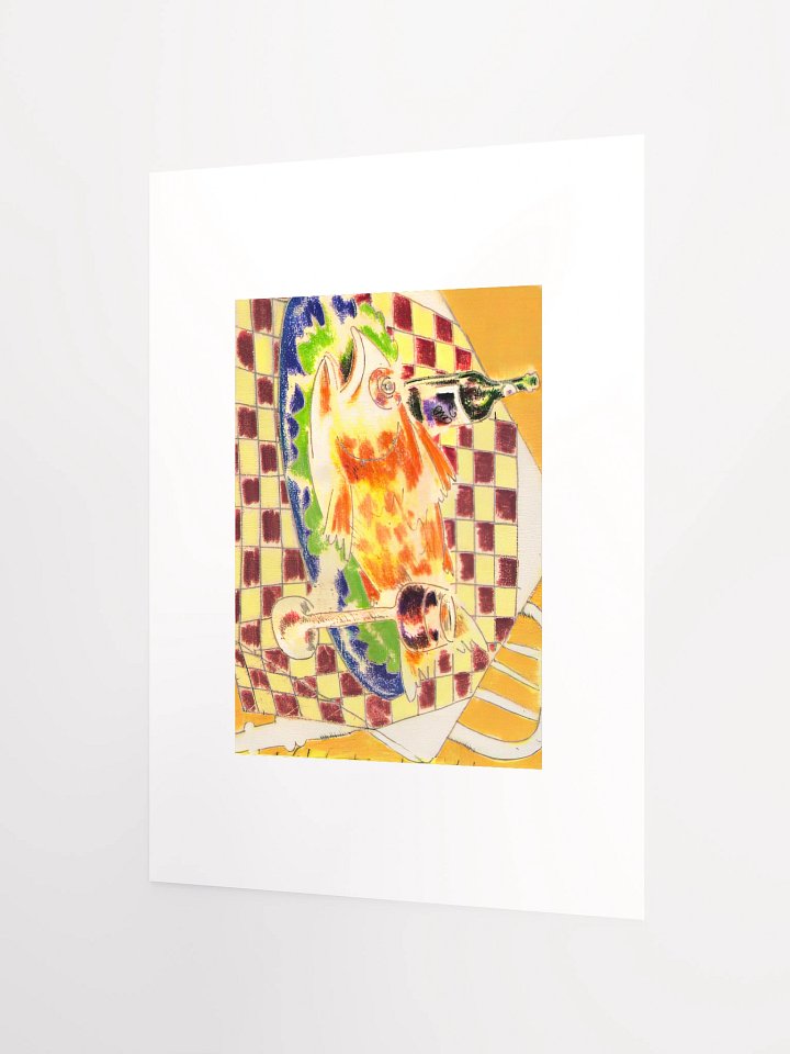 Feast with Checkered Cloth print (undated) product image (4)