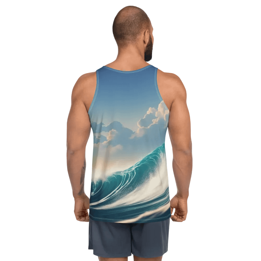 Surfin' Dead All-Over Tank Top product image (4)