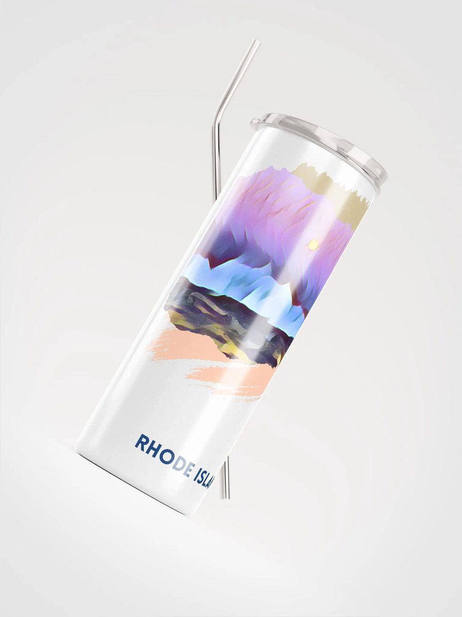 Moon Over the Cliff Walk Stainless Steel Tumbler 20oz product image (4)