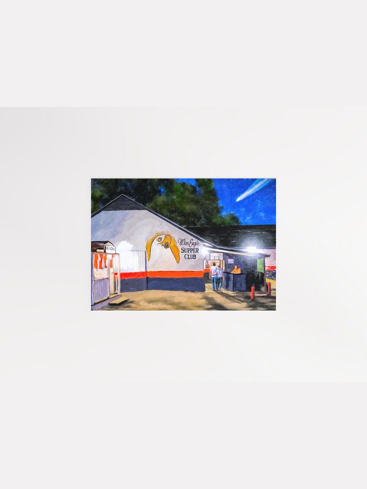 War Eagle Supper Club - Auburn Alabama Matte Poster product image (1)