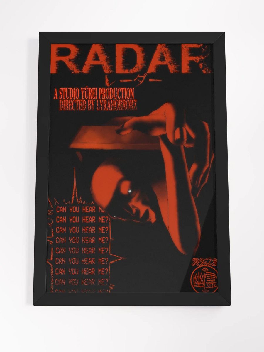RADAR Official Poster (FRAMED) product image (4)