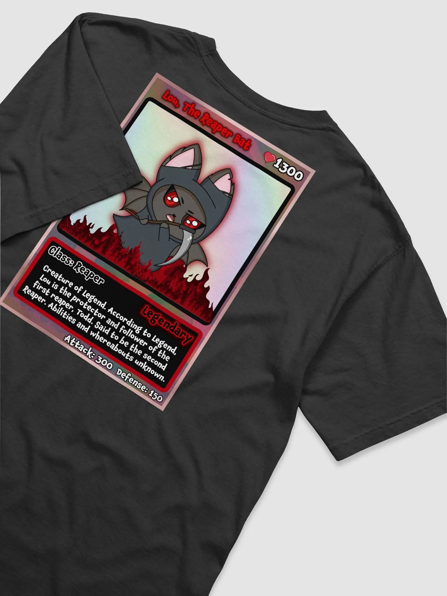 The Reaper Bat, Hell Cardz Collection T- Shirt product image (1)
