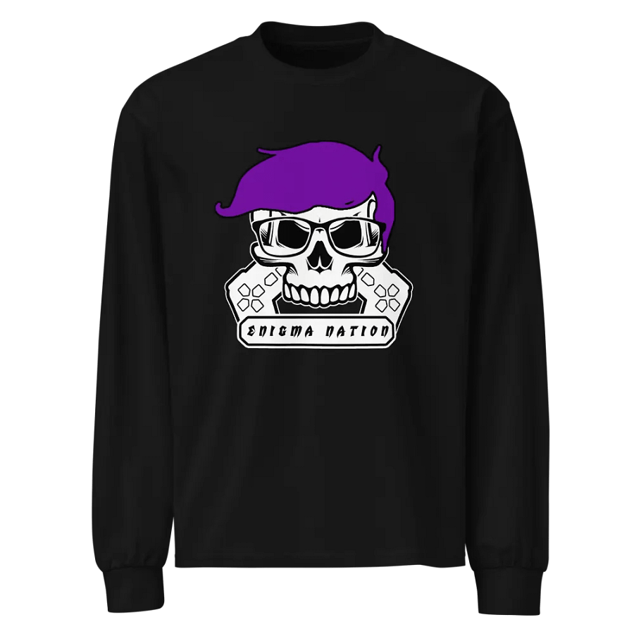 Enigma Nation AS Colour Unisex Premium Heavyweight Long Sleeve Shirt product image (1)