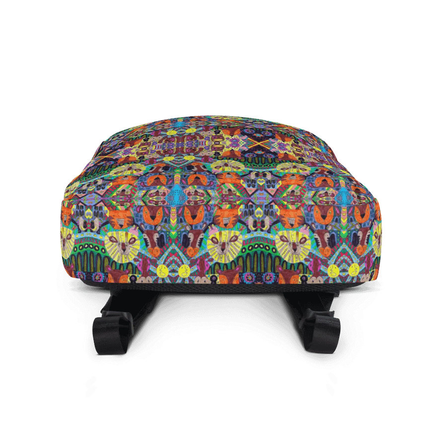Abstract Doodle Art Animals Back Pack product image (9)