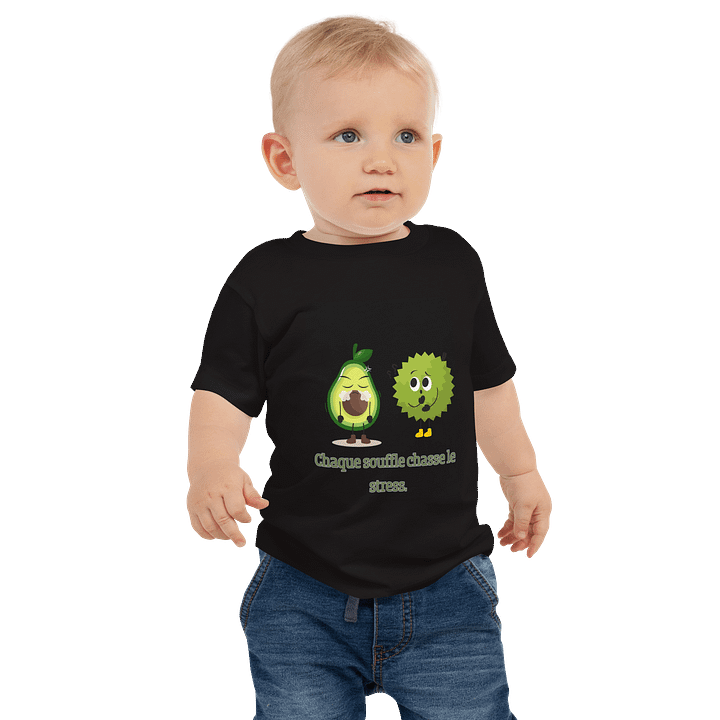 Avocado and Durian Stress Relief Baby Tee product image (1)
