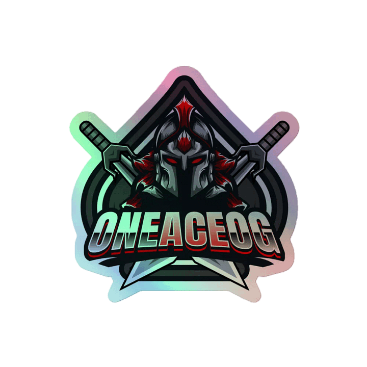 OneAce Holographic Sticker Sheet product image (2)