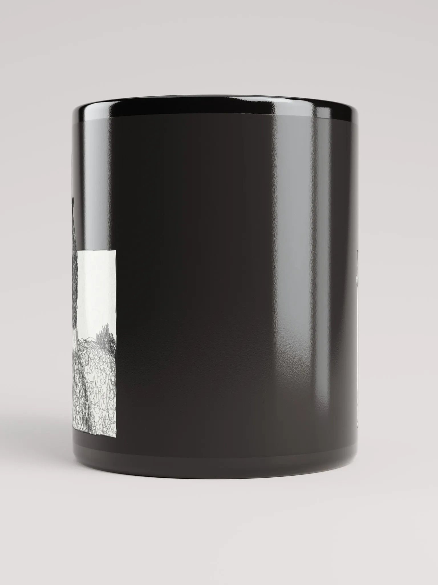 Feathered Gentleman Black Mug product image (5)
