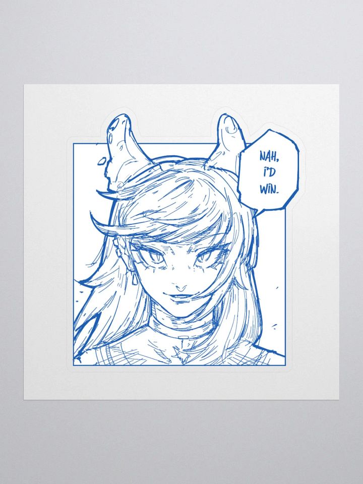 Nah I'd Win Sticker product image (1)