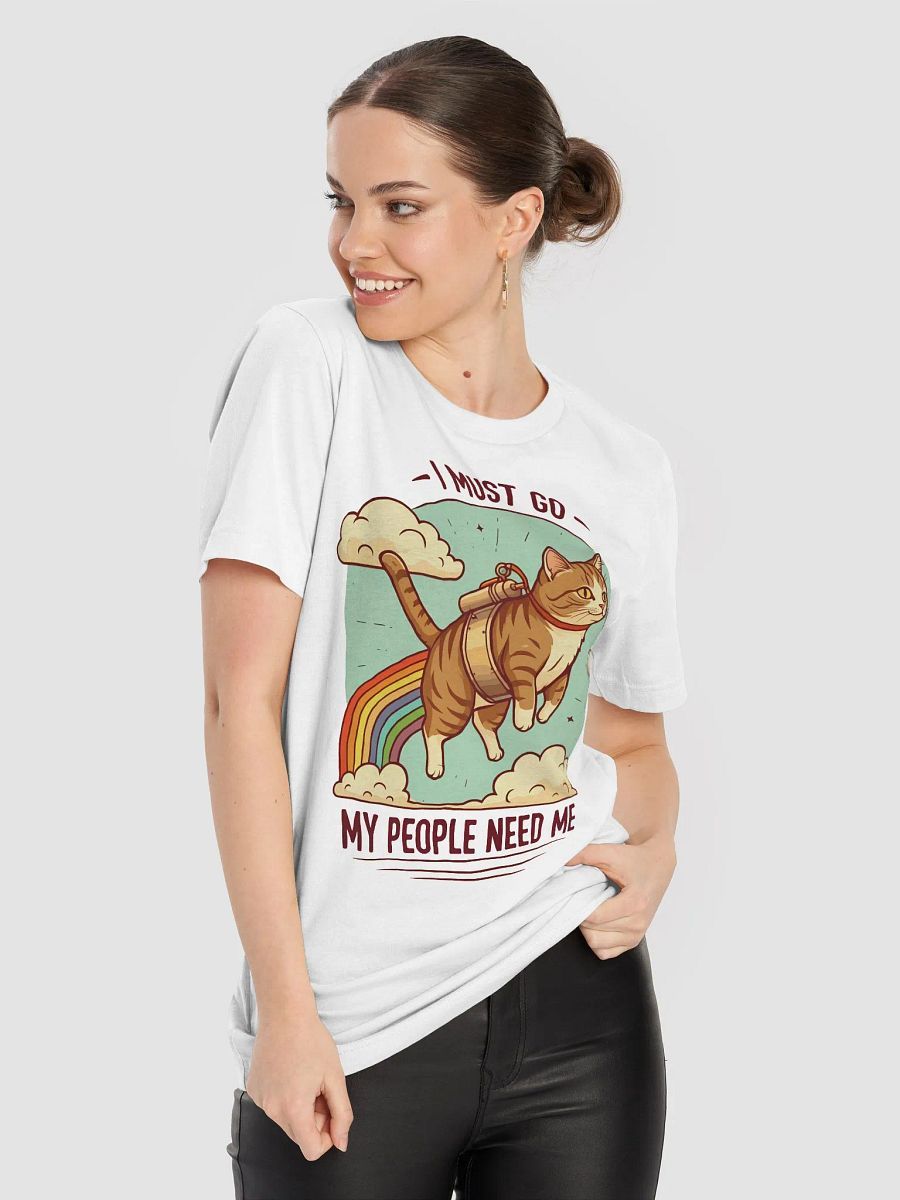 Rocket Cat T-shirt product image (40)