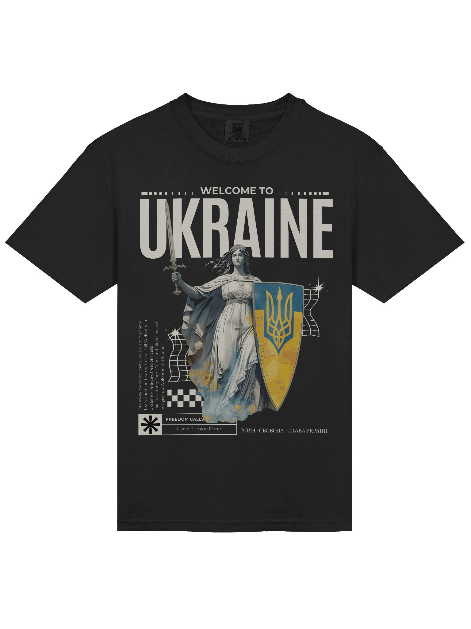 Welcome to Ukraine T-Shirt product image (3)