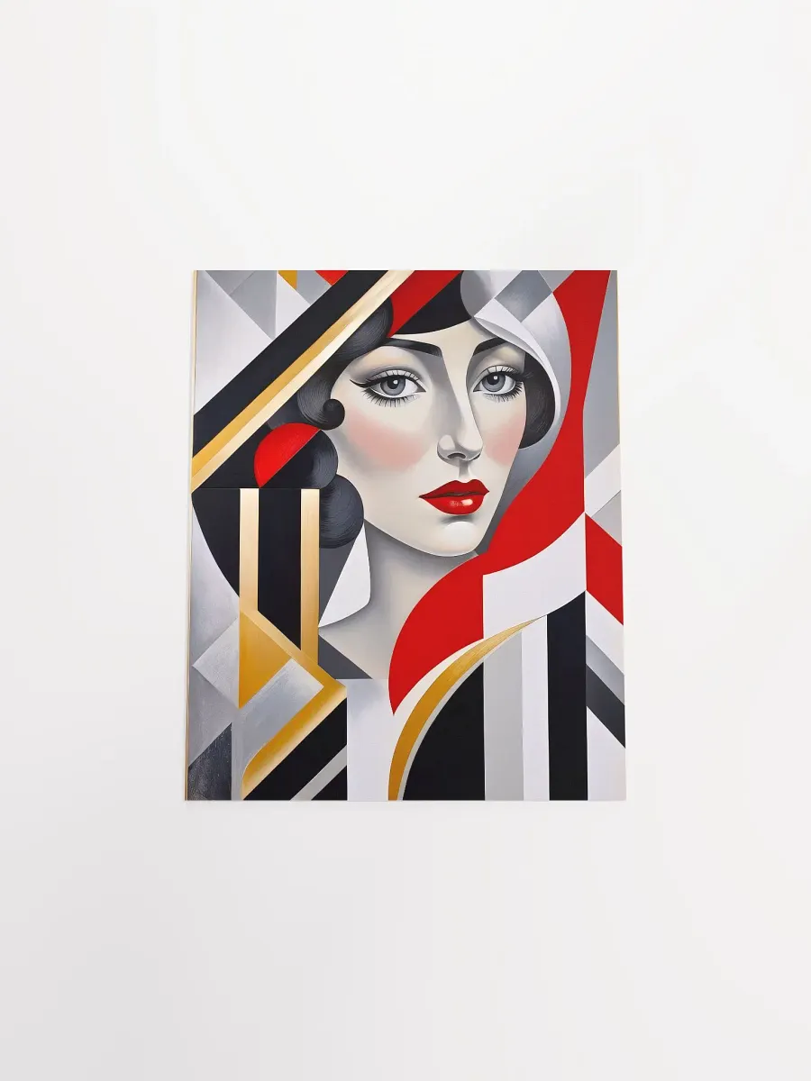 Scarlet Lady - Poster - Small and Standard Sizes - 8x10-11x14-12x16-16x20 Inches product image (4)