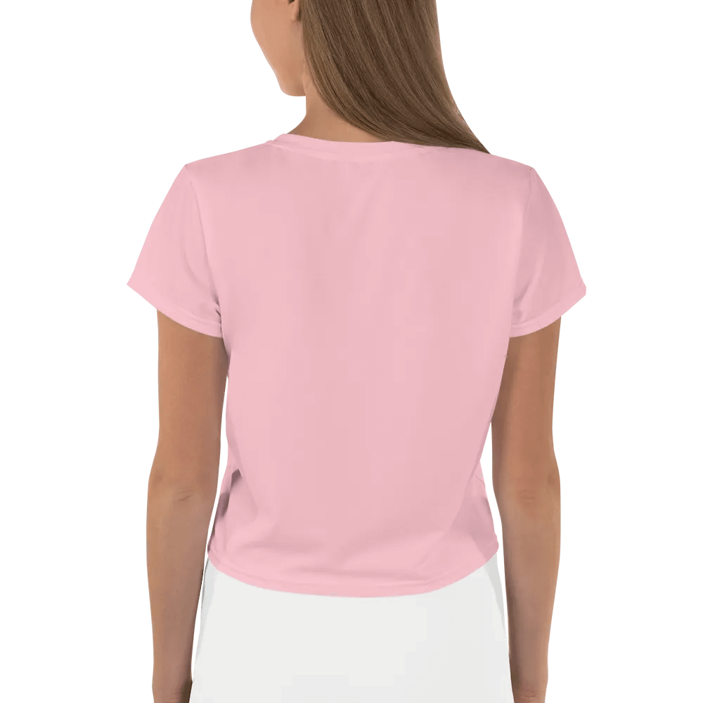 Women's Pink Crop T-Shirt product image (2)
