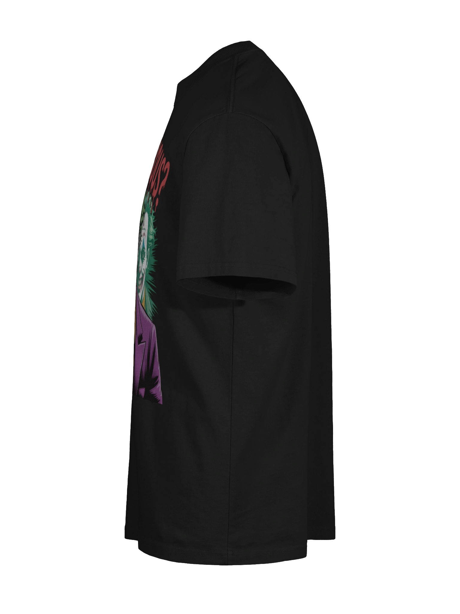 Joker 'Why So Serious?' Queen of Hearts Oversized Faded T-Shirt product image (10)