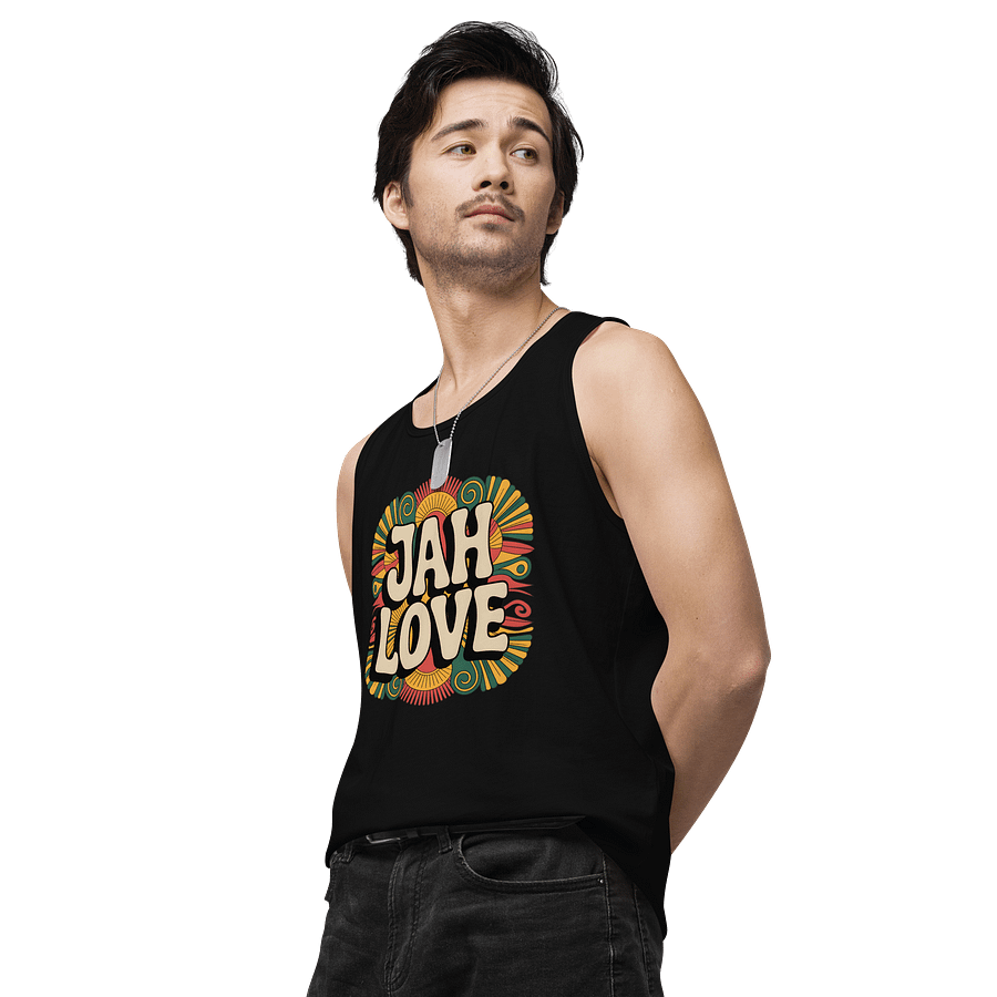 JAH LOVE Retro Tank Top product image (4)