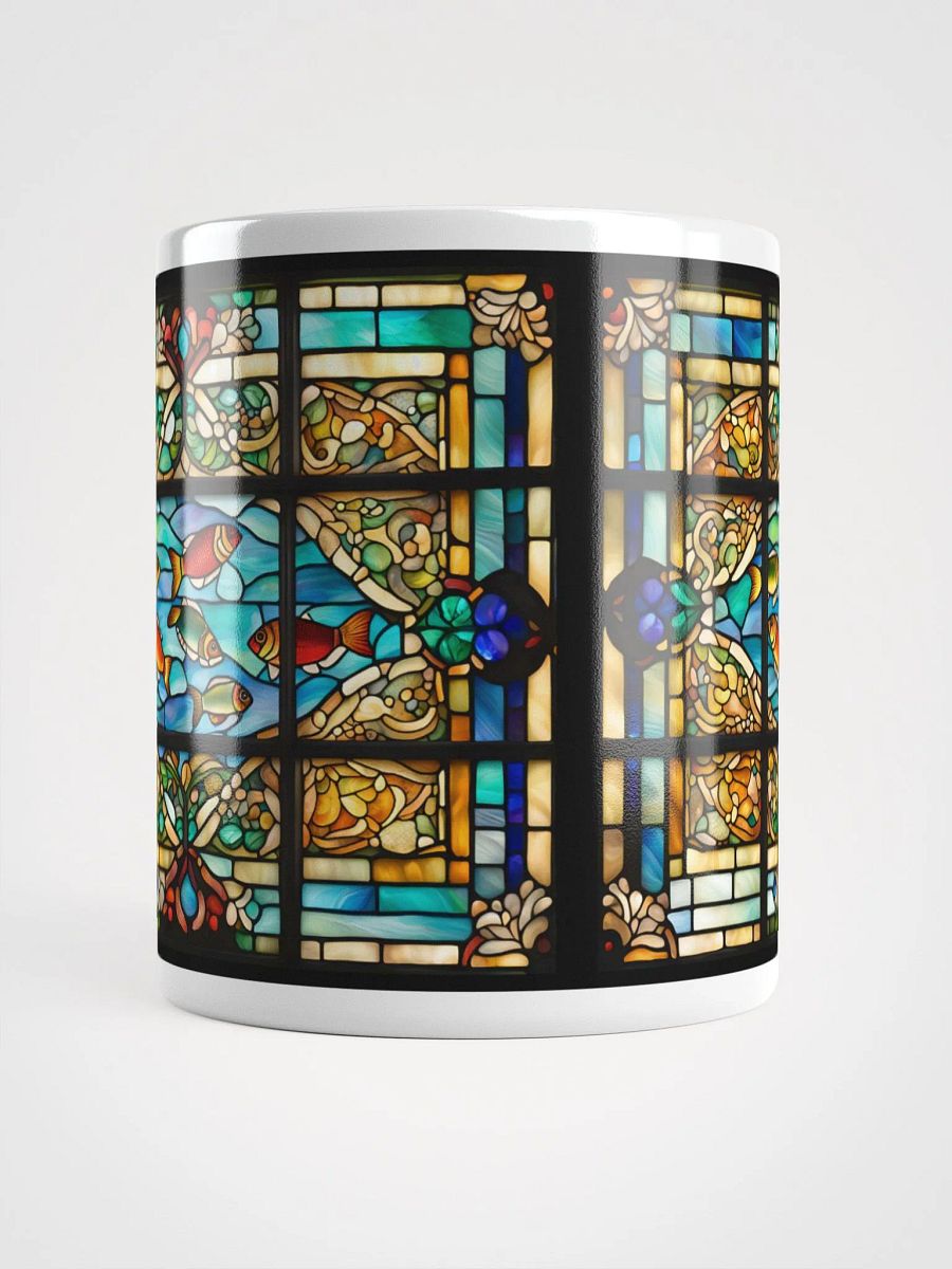 #001 - Goldfish Harmony Stained Glass Mug product image (5)