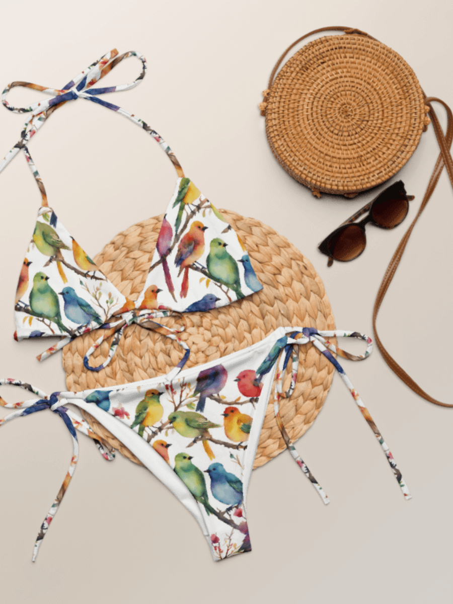 Multi Coloured Birds Bikini product image (3)