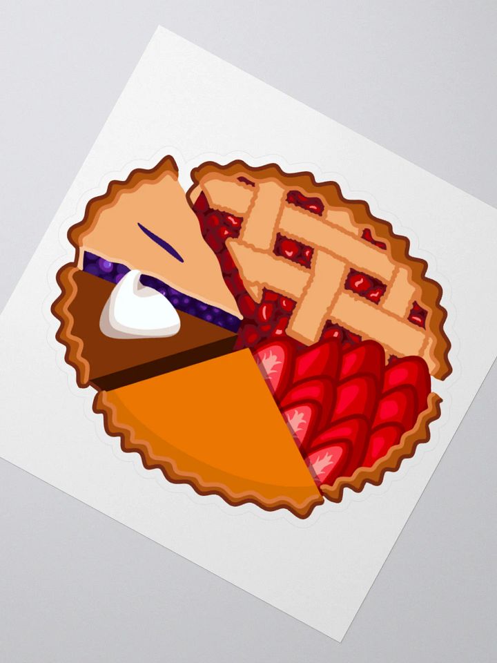 Pie Chart Sticker product image (2)