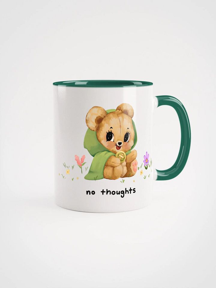 "No Thoughts" Buttons Mug product image (1)