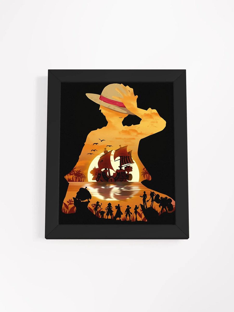 Luffy One Piece Poster | Home Decor Piece Anime Wall Art | Luffy Monkey D. Wall Decor | Manga Gift Anime Fan Art | Anime Fan Gift product image (1)
