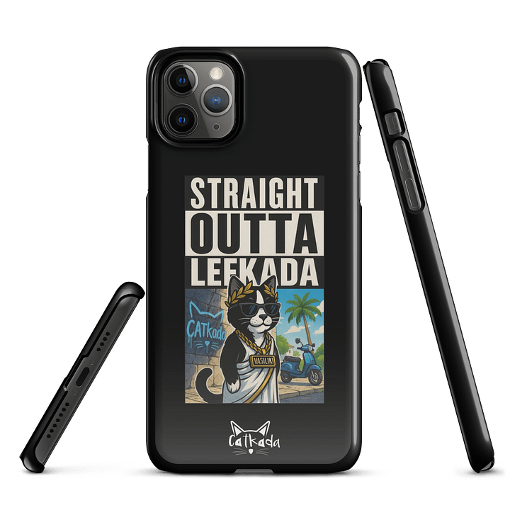 STRAIGHT OUTTA LEFKADA IPHONE CASE product image (5)