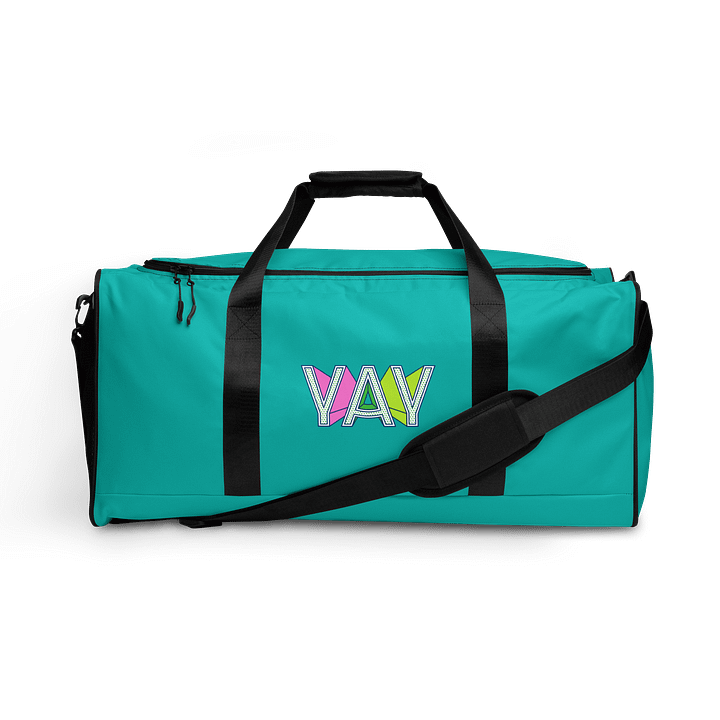 Yay Turquoise Duffel Bag product image (1)