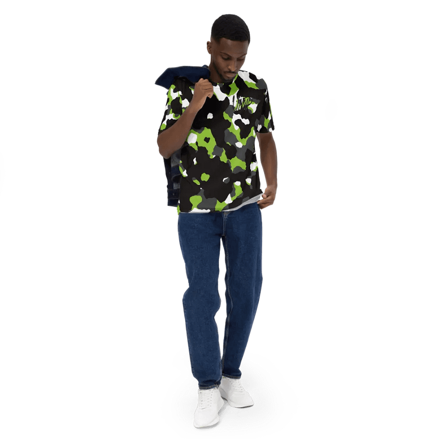 All-Over Print Tee - UTMP Abstract Camo Pocket / Back product image (8)