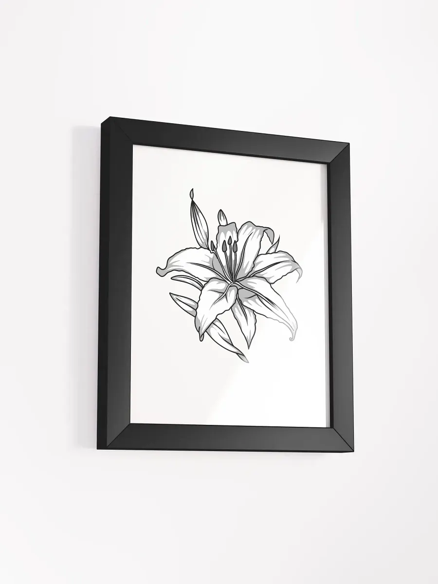 Elegant Lily - Original Botanical Print product image (2)