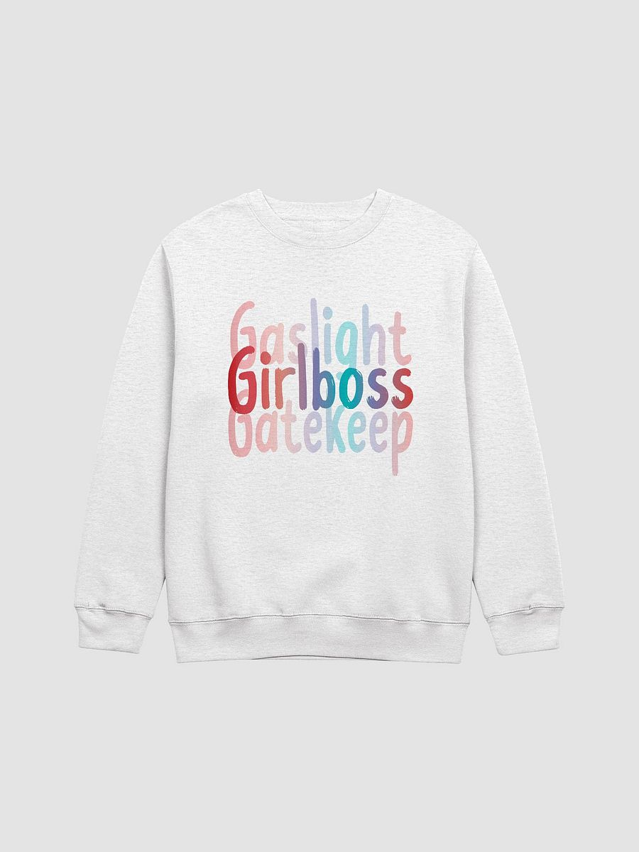 Gaslight Girlboss Gatekeep Gradient Sweatshirt product image (5)