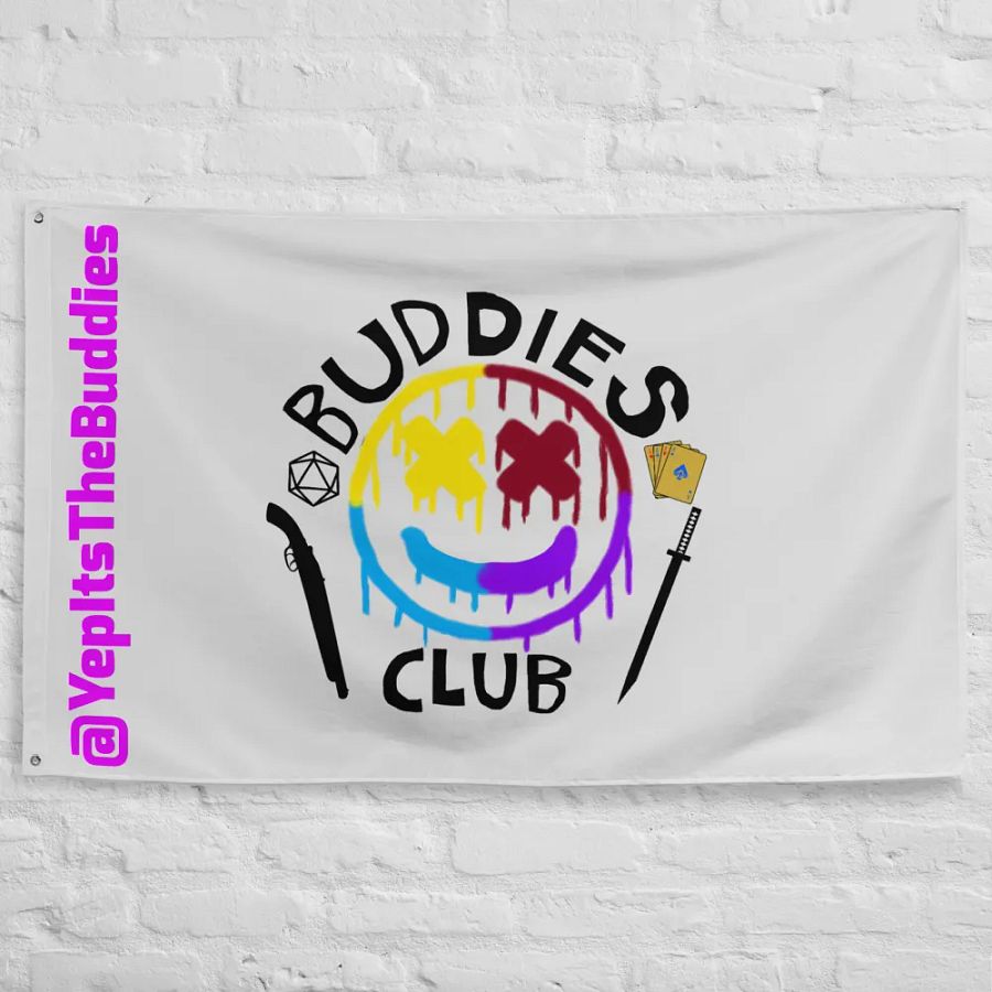 Buddies Club Flag (Light Mode) product image (10)