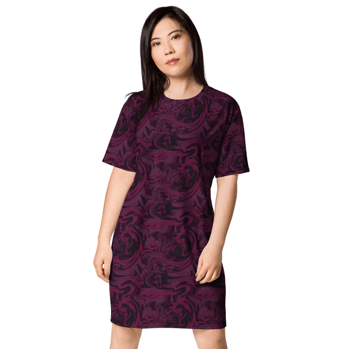 Baroque Swirl All-Over Dress product image (1)