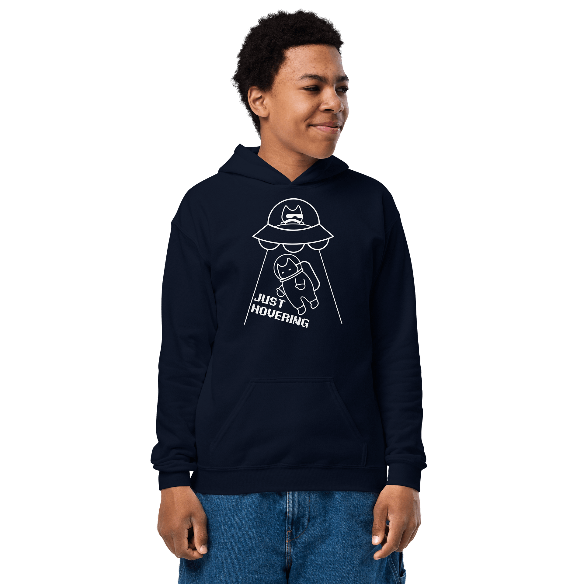 Astronaut Abduction - Unisex Youth Hoodie product image (11)