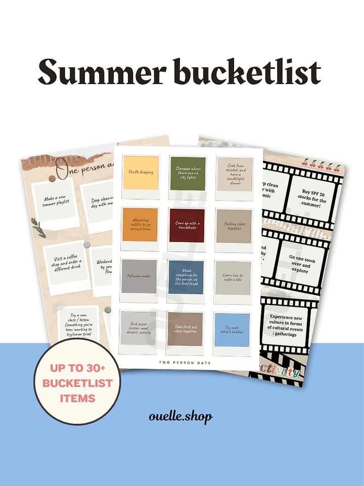 Grid - Summer 2025 Bucketlist product image (2)