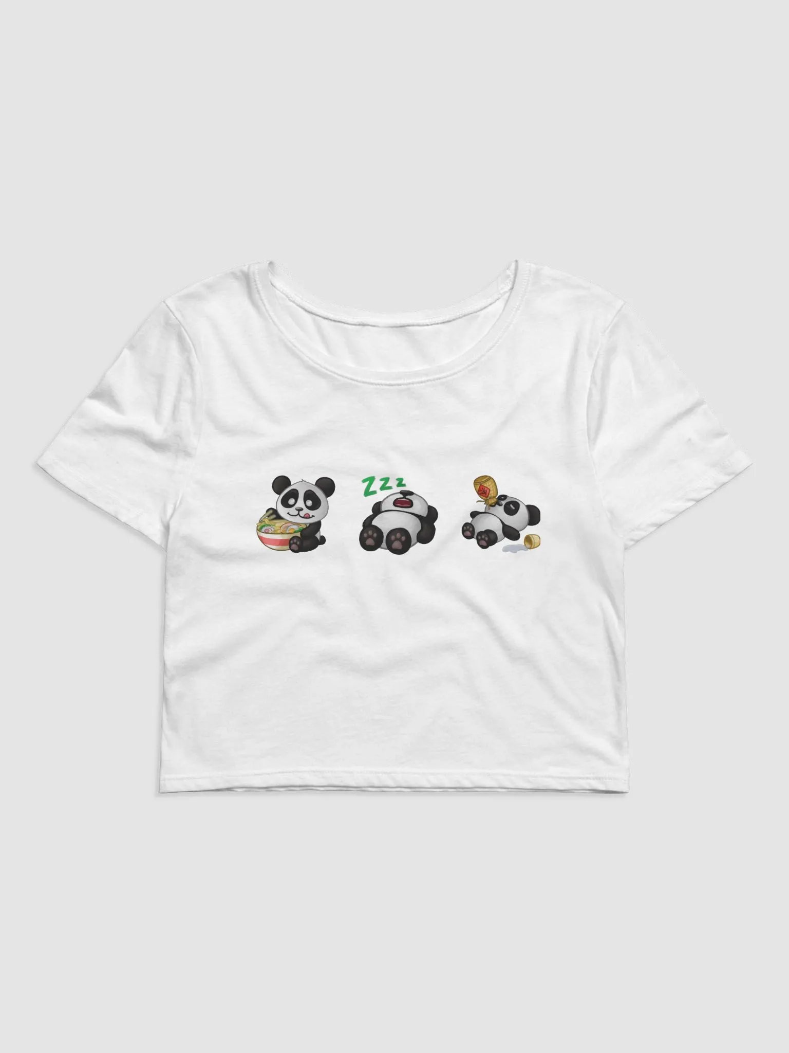 Eat Sleep Pocky Crop Top product image (4)