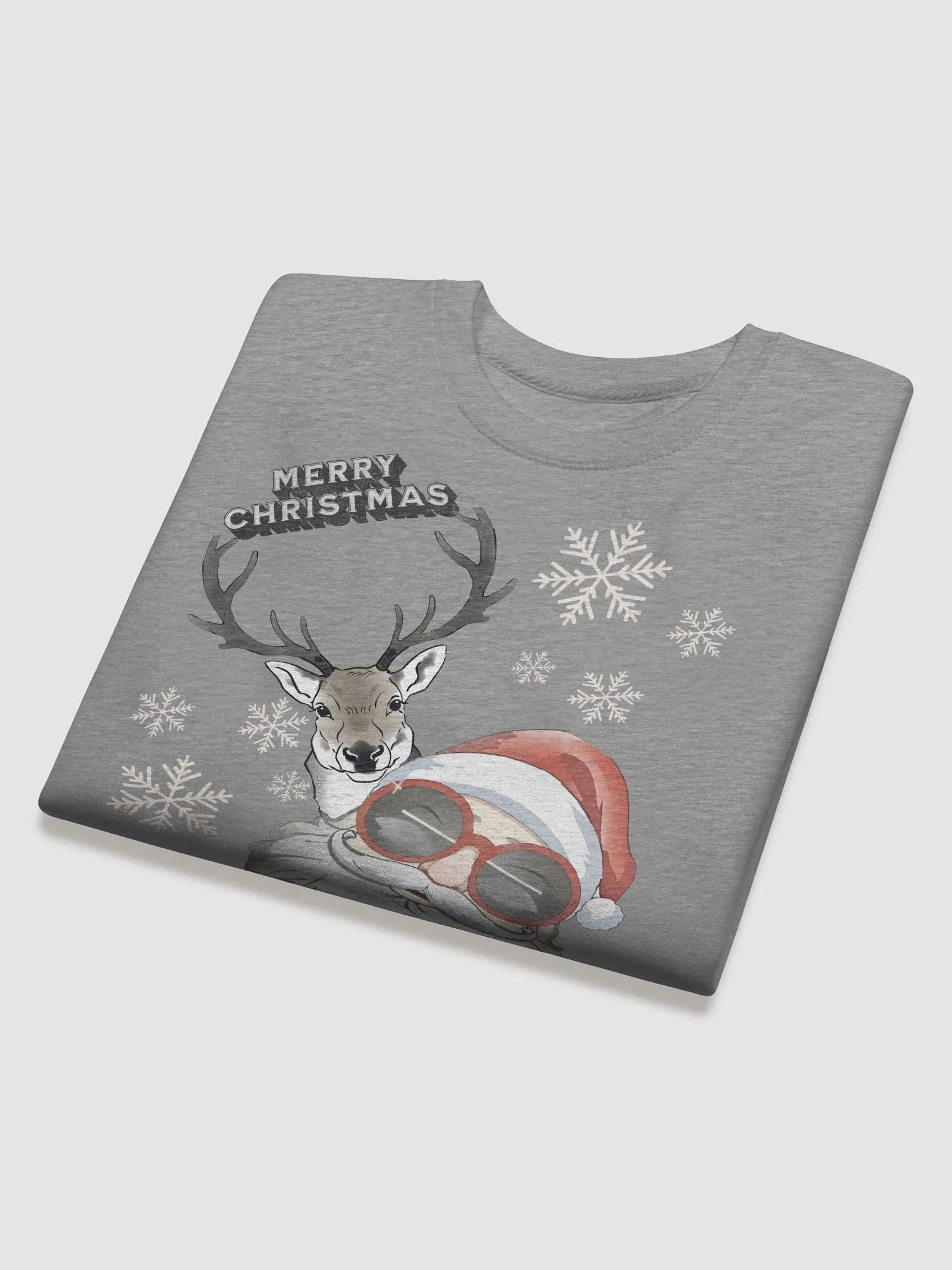 Cool Santa and Hip Reindeer Sweatshirt product image (25)