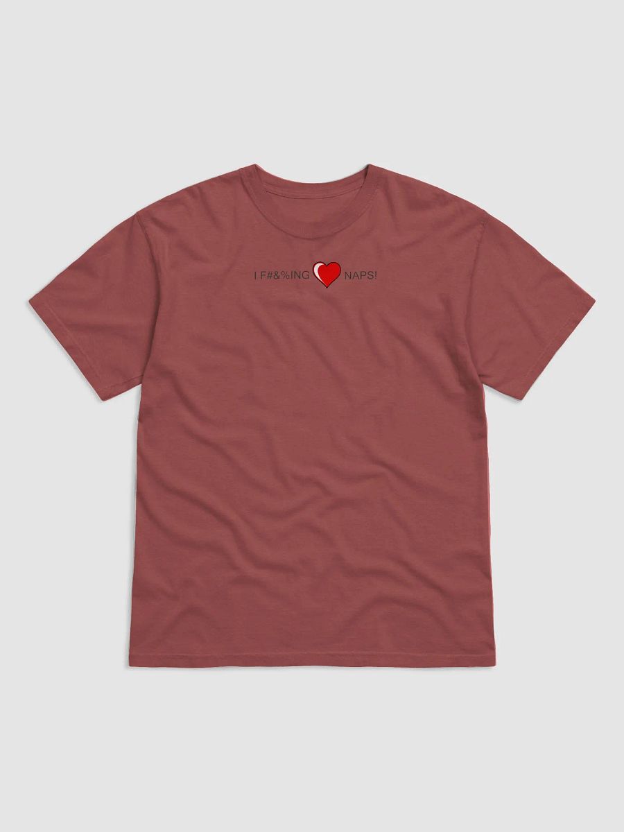 I Love Naps Shirt Red product image (1)