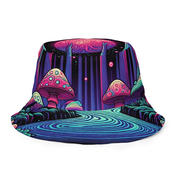mushroom nights bucket hat product image (2)
